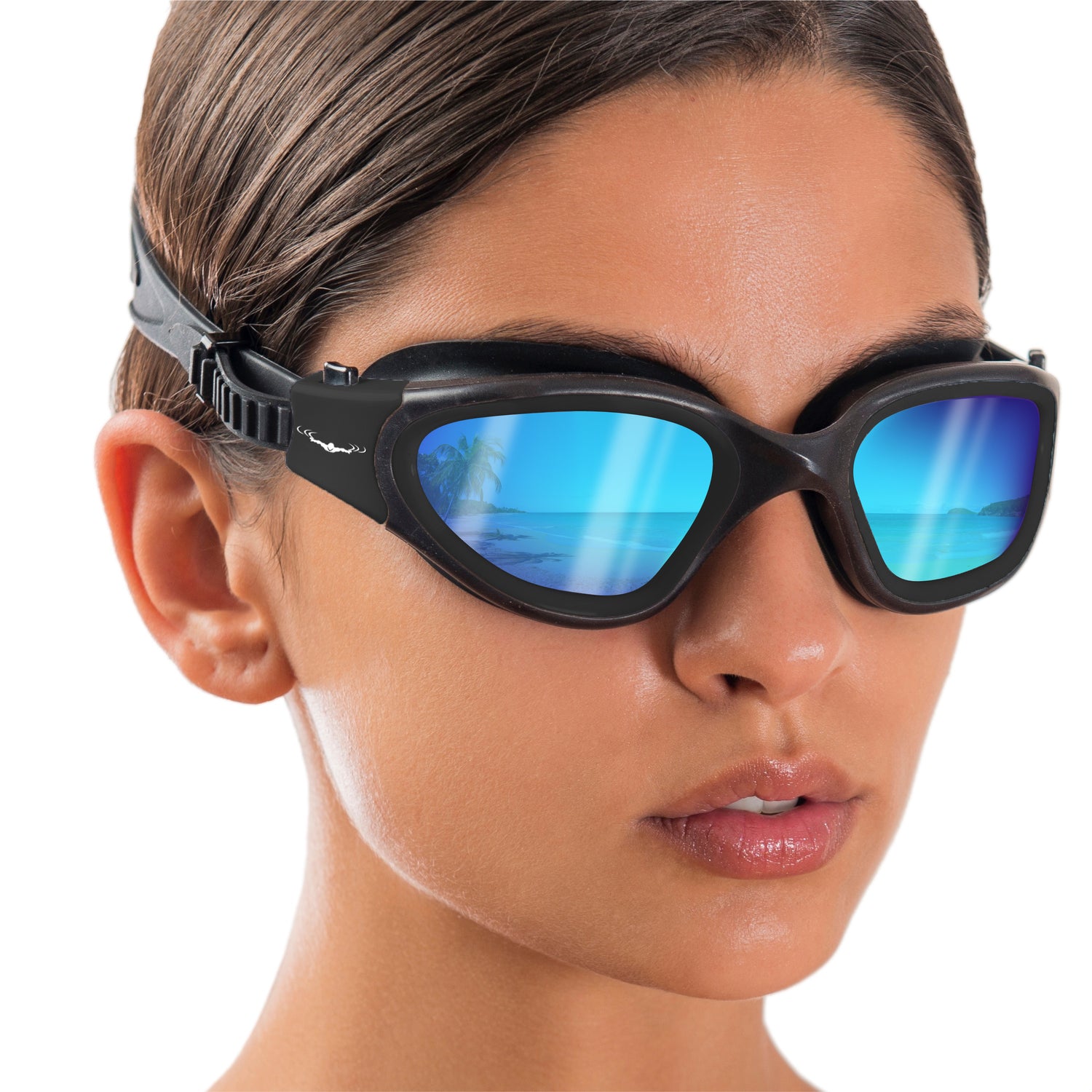 DX-R / 7218 (Full Black)(Silver case)(Polarized+Revo lens)